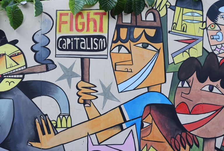 Foto zeigt die Umzugsgruppe YAAM