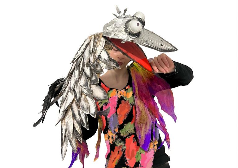 Foto Artist in Vogelküstum