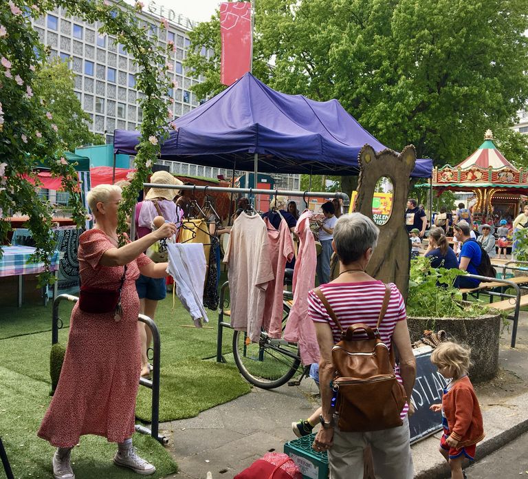 Foto zeigt Aktionscamp