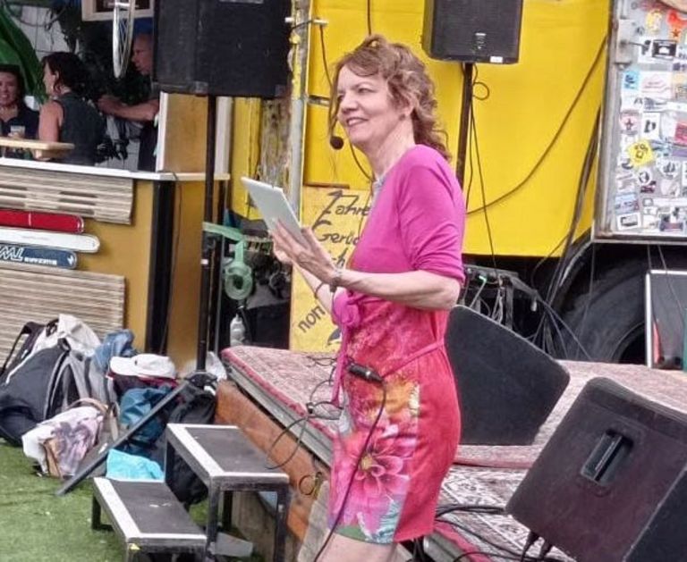 Foto zeigt Künstler:innen